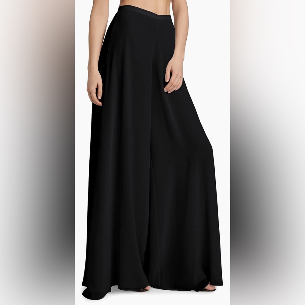 LAPOINTE Black Wide Leg Pants